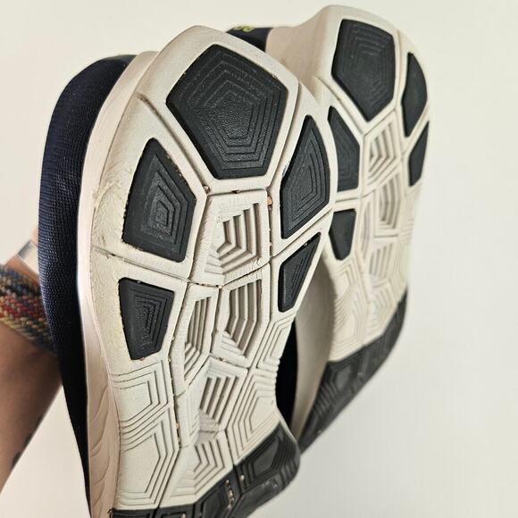 Nike Zoom Fly Running Shoe Sneaker‎ Men's 11.5 Obsidian Blue Navy Lime Racing - Picture 9 of 10